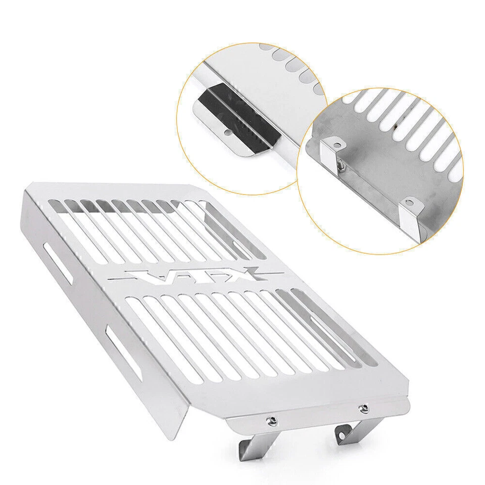Radiator Grill Grille Cover Steel Chrome For Honda VTX1800 CFNRST GZ Foto 2 de 4