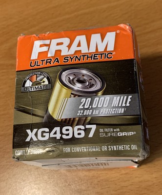 Fram XG5 Ultra Spin-On Oil Filter with Sure Grip