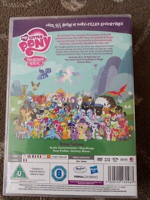 MY LITTLE PONY FRIENDSHIP IS MAGIC SERIES 1 DVD KIDS 26 EPISODES