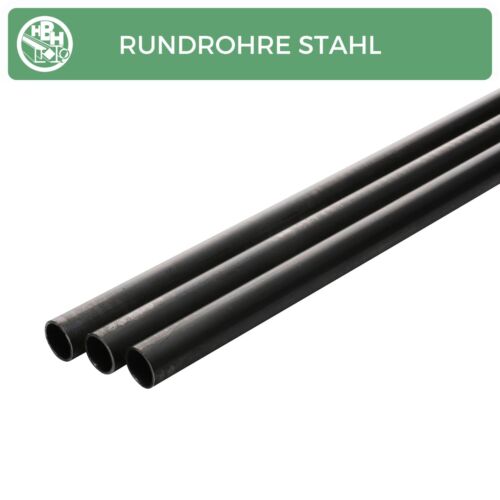 Rundrohr Rohr Stahl Schwarz Stahl Hohlprofile S235JR ST37 Unlegierter Baustahl  - Bild 1 von 3
