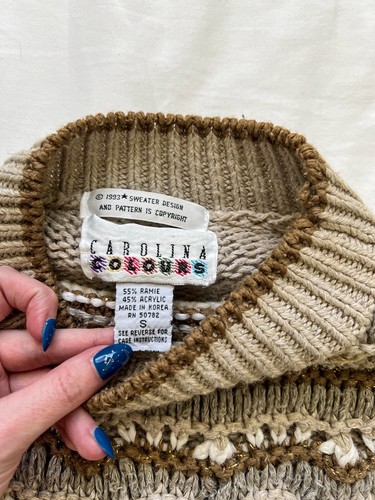 Vintage 90’s Chunky Knit Sweater - Picture 6 of 7