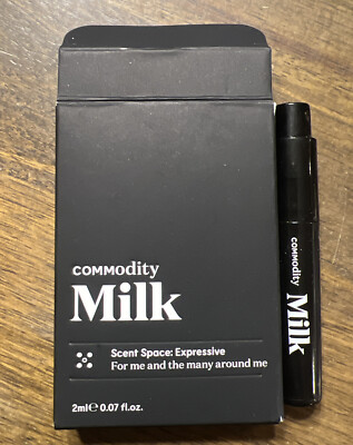 Commodity MILK Scent Space Expressive 2 mL Unisex Fragrance Spray - New In Box!