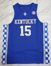 Adult size Kentucky 15 DeMarcus Cousins Jersey