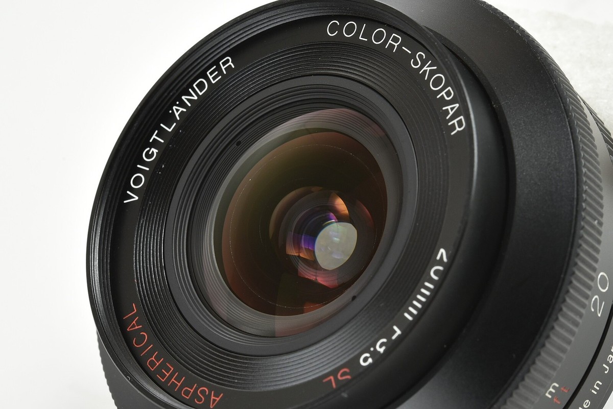 Voigtlander COLOR-SKOPAR 20mm F3.5 SL II Aspherical CANON EF Voigtlander COLOR-SKOPAR 20mm F3.5 SL II Aspherical CANON EF