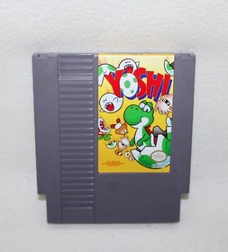 Yoshi & Friends ~ Pure Puzzle Panic Video Game Nintendo NES 1992 &  Instructions