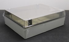 OLAN Caja Caja Caja Termoplástico OL20035 Tapa Transparente