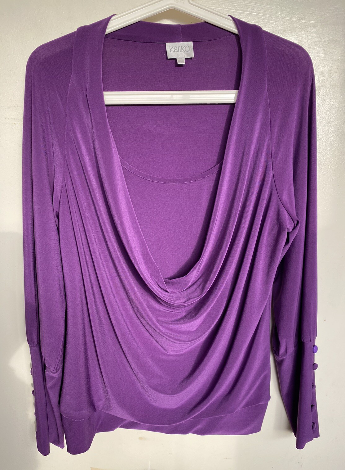Kaliko Women s Drape Top Size 14 EBay kaliko-women-s-drape-top-size-14-ebay