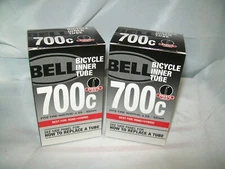 LOT OF 2 BELL 700 C BICYCLE INNER TUBE PRESTA VALVE BEST FOR ROAD HYBRID
