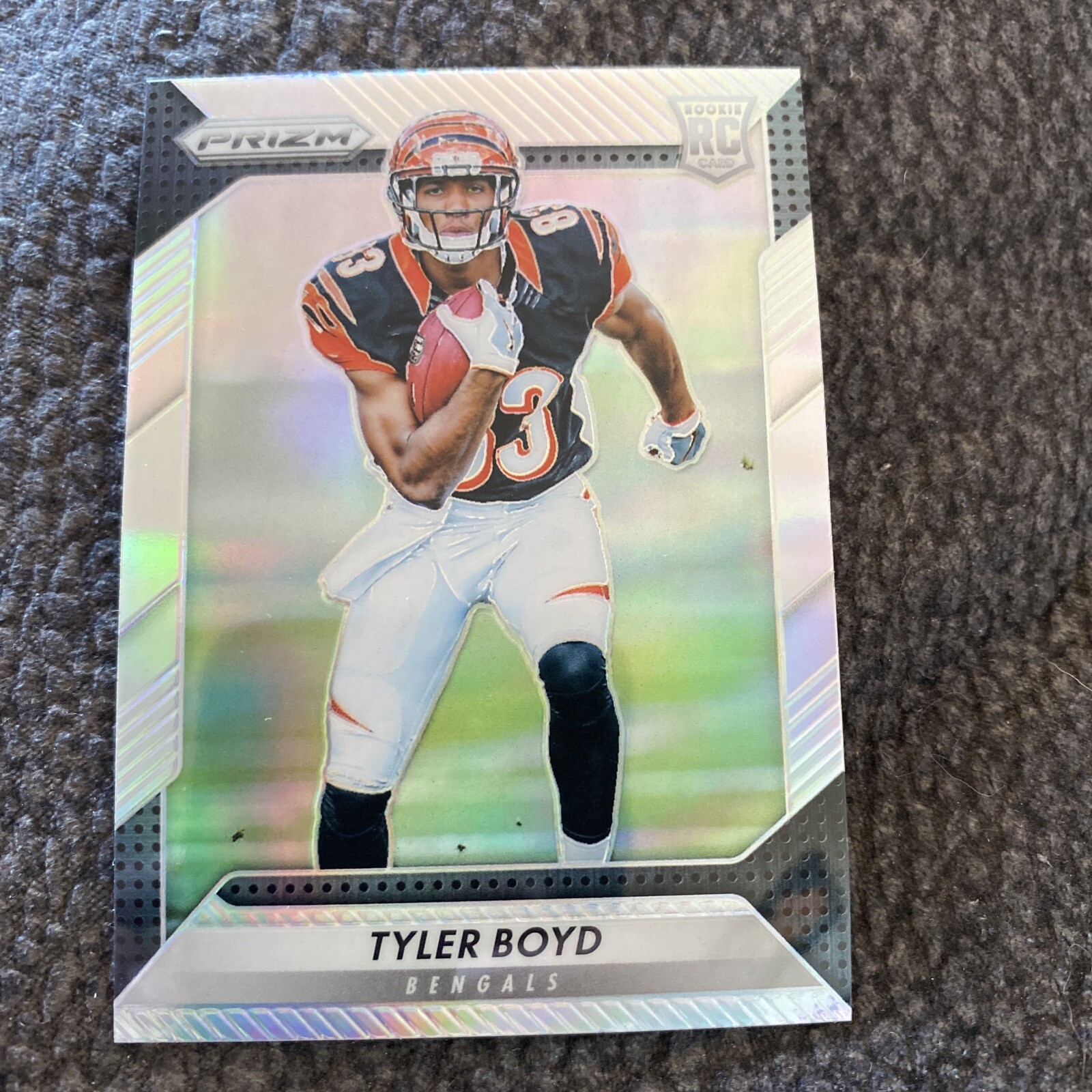 2016 Panini Prizm Tyler Boyd Rookie Auto Silver Prizm Card  # 270. Mint +