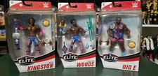 WWE Elite 78 & 79 New Day set - Kofi Kingston,  Big E, Xavier Woods - MOC