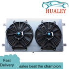 <!--F#f_0-->Aluminum Radiator Shroud+Thermo Fan For 1966-1971 HOLDEN HR HK HT HG 6CYL<!--F/-->