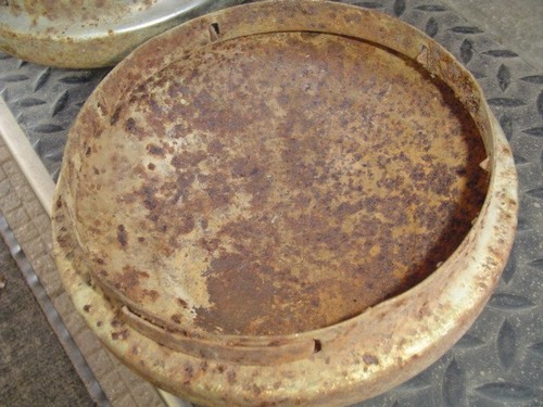 4 VINTAGE INTERNATIONAL PICKUP TRUCK SCOUT HUBCAP CENTER CAP WHEEL COVER ANTIQUE - Picture 21 of 21