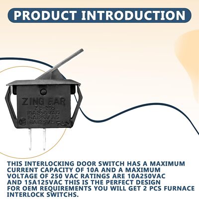 Furnace Door Interlock Switch