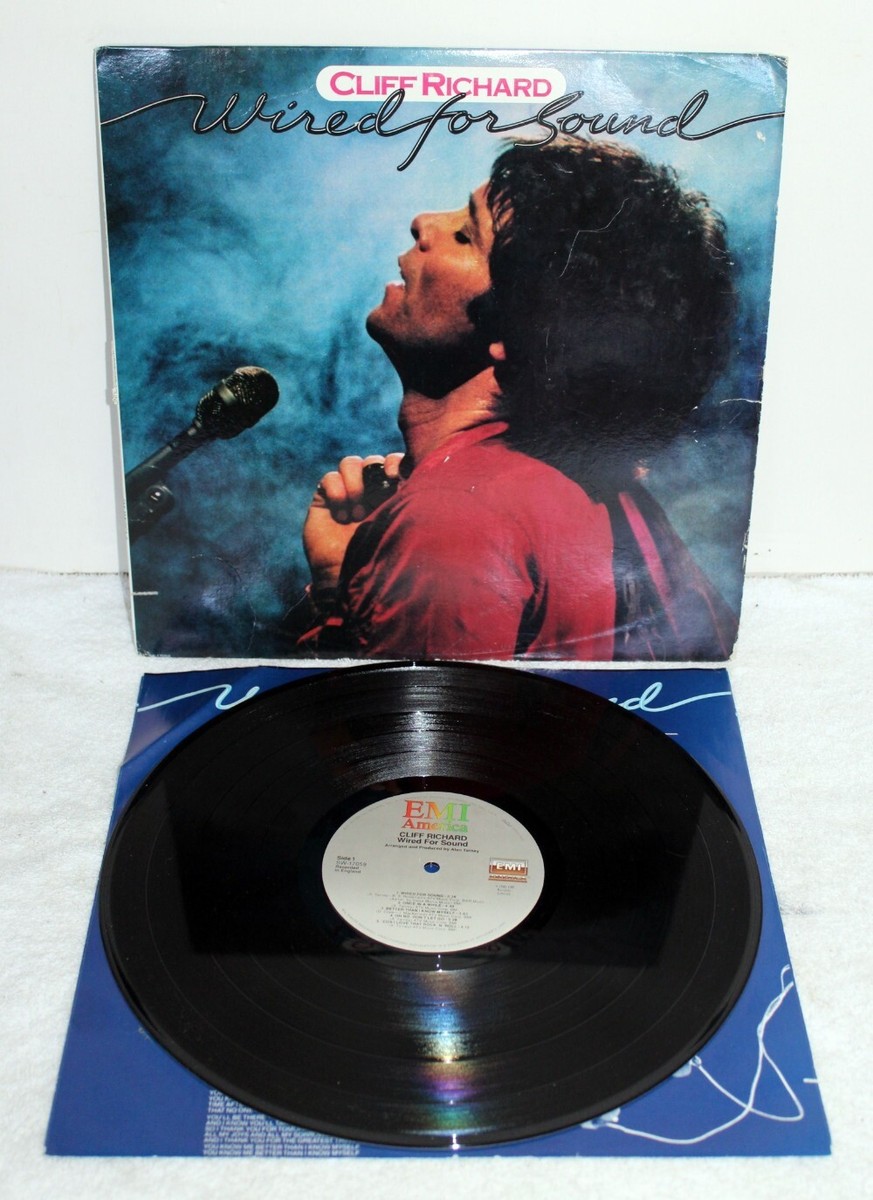 Richard Electric Sound “Sound in Glory” Cliff Richard ~ Wired For Sound ~ 1981 EMI America SW-17059 Used