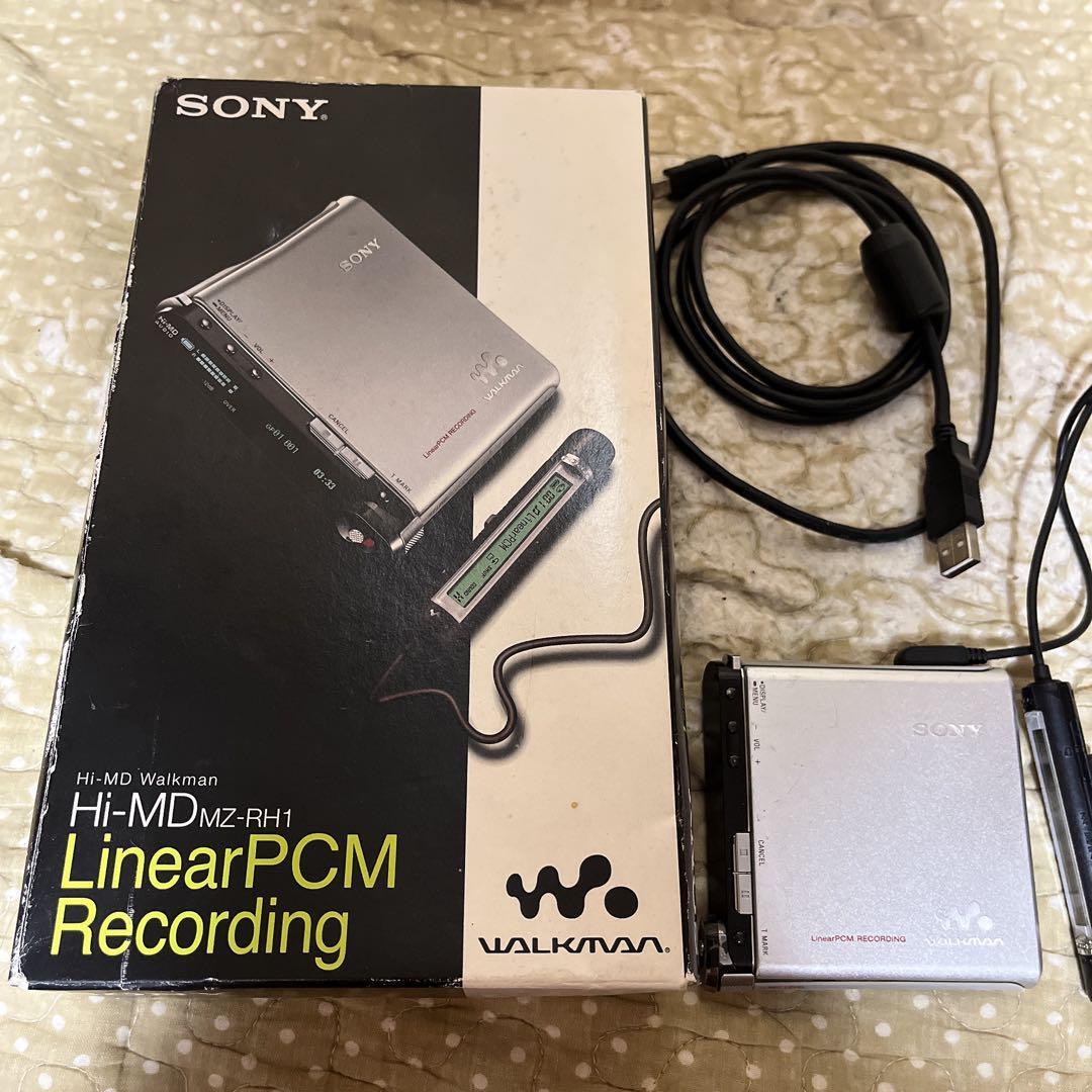 【SONY】MZ-RH1 Sony MZ-RH1 S Hi-MD Walkman MiniDisc/MP3 Digital Music