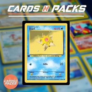 Carte Pokemon Stari 65/102 Set de Base Edition 1 NM-Mint