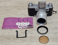 Vintage PRAKTINA FX KW 35MM SLR FILM CAMERA East Germany Part/Repair