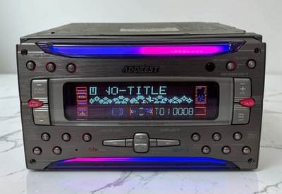 Clarion ADDZEST DMZ815MP 2DIN CD MD Car Audio Player Tuner