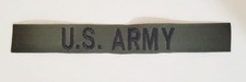 US Army Name Tape Sew On Patch Military New