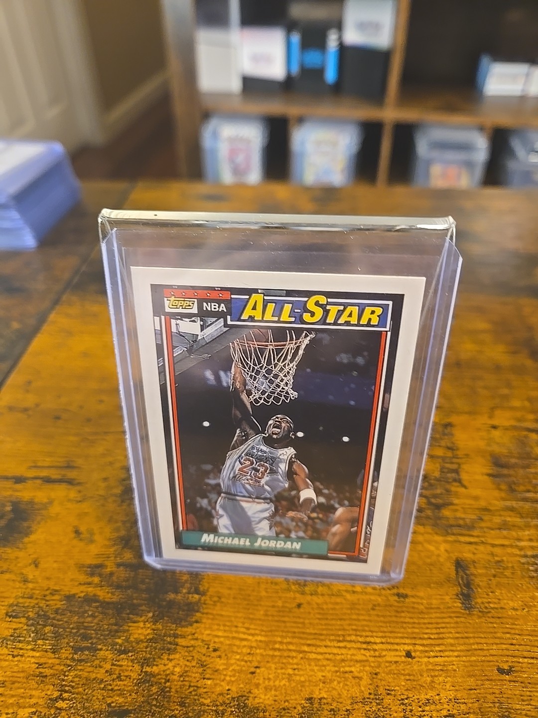 1991-1992 Topps Michael Jordan All Star Card. #115