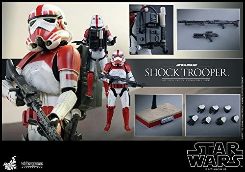 Figura de acción HotToys de Star Wars Battlefront Shock Trooper obra maestra de videojuegos Foto 2 de 4