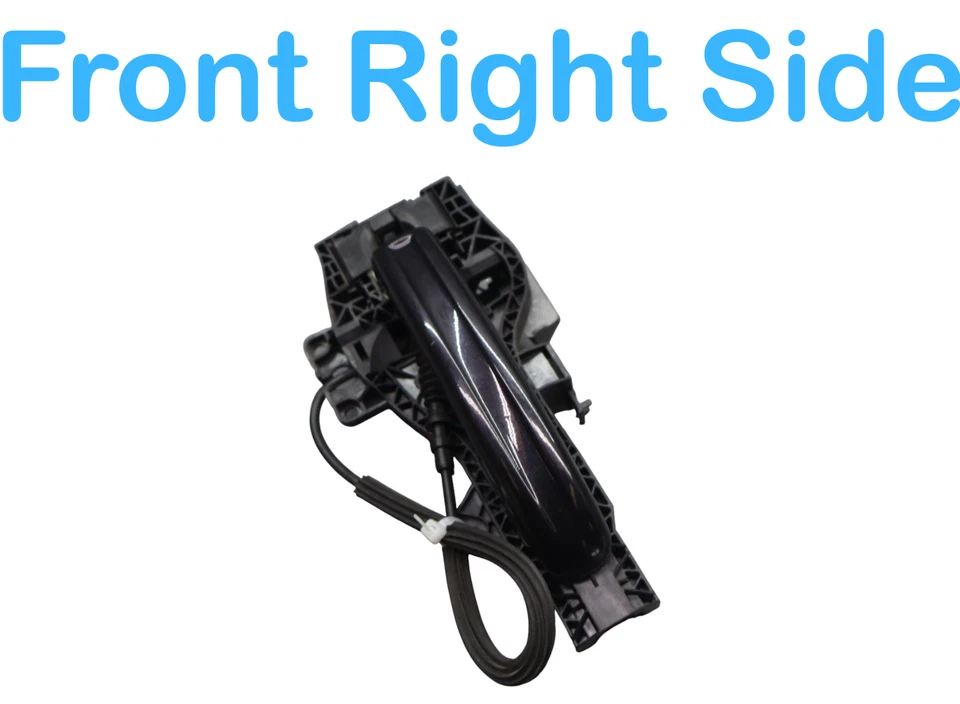 07-15 Manija de puerta exterior delantera derecha lado pasajero Audi Q7 sin llave Go OEM Foto 3 de 4