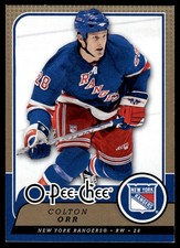 2008-09 O-Pee-Chee Colton Orr New York Rangers #492