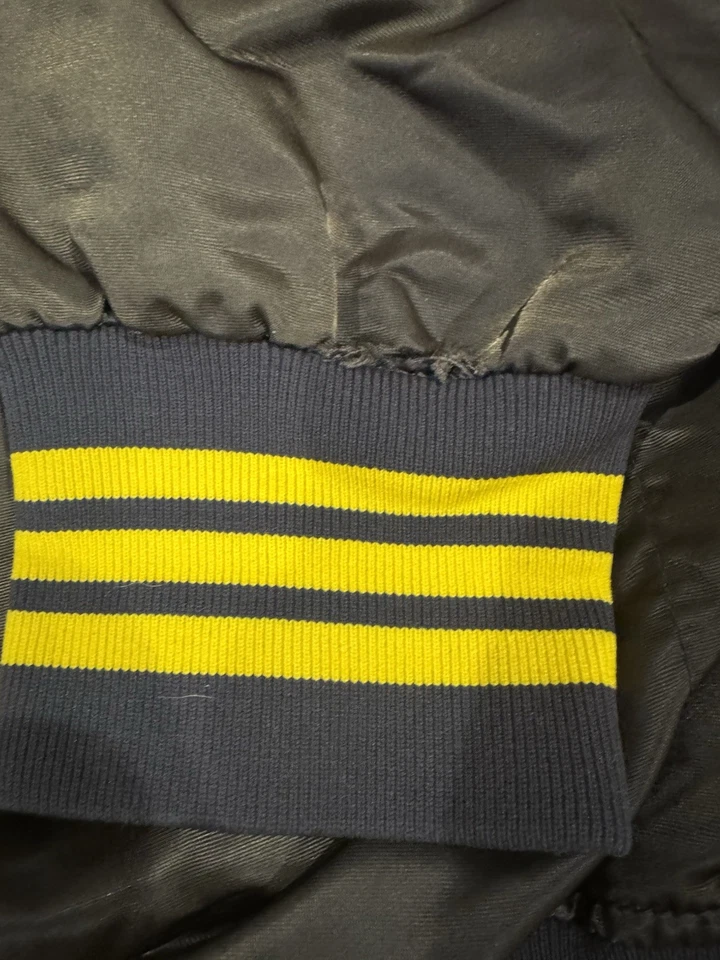 VINTAGE RARE San Diego Padres 70’s Wilson Satin Bomber Jacket 2XL 48 EXLT COND! - Image 4 of 4