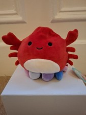 Squishmallows Flip a Mallow Carlos The Crab/Buela The Octopus 5" New With Tags