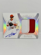 AIDAN MILLER 2025 Flawless Prospect Patch Auto Silver /15 Phillies #PPA-ADM