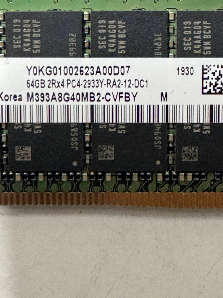 P00930-B21 HPE 64GB PC4-23400 DDR4-2933MHz ECC REG 2Rx4 Speicher P06192-001 - Bild 2 von 2