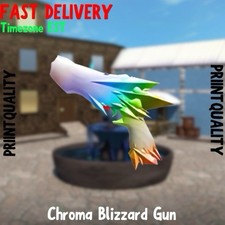 MM2 (Murder Mystery 2) Chroma Blizzard Gun CHEAP & FAST