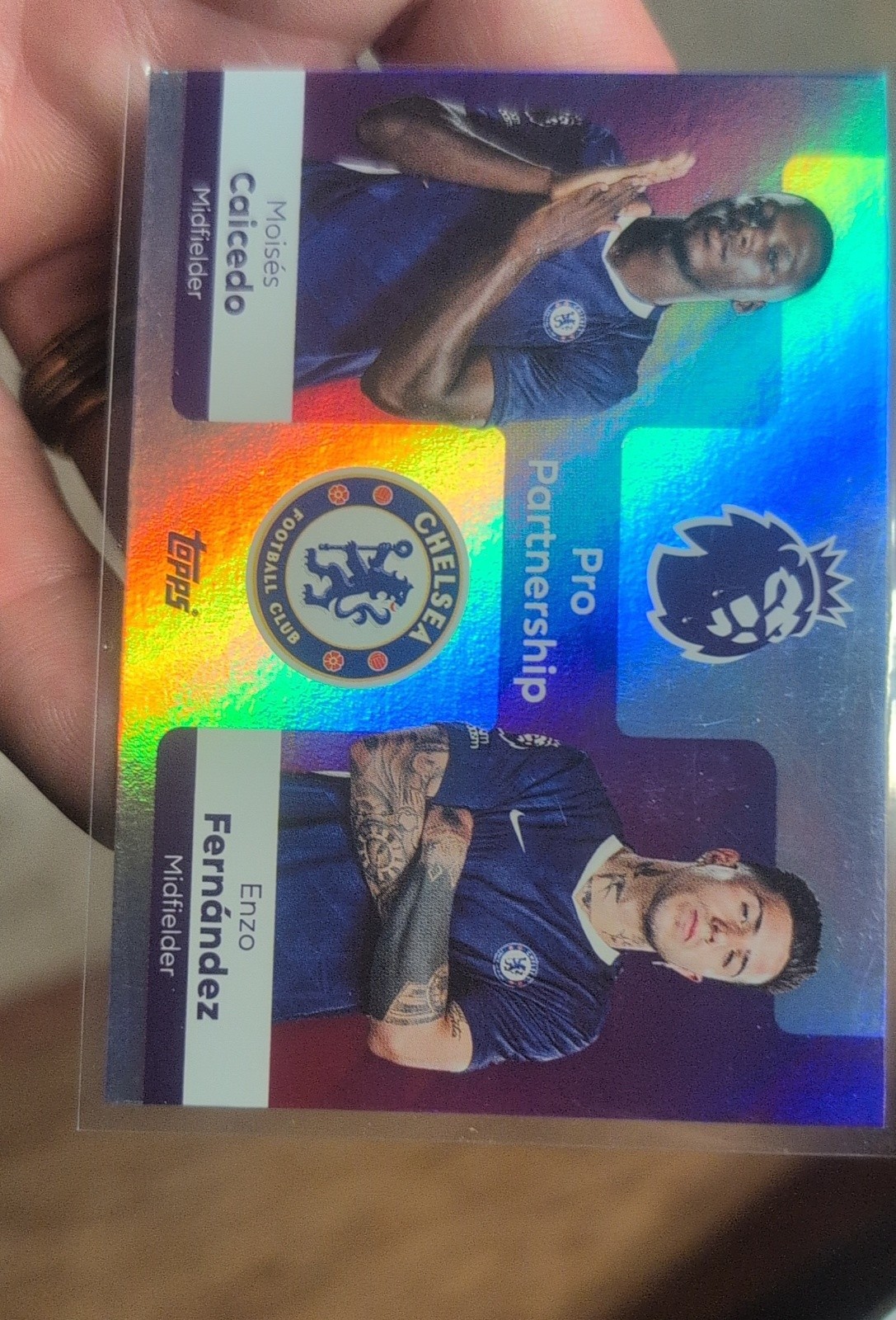 2025-26 Topps Premier League - Pro Partnership Moises Caicedo, Moises Caicedo...
