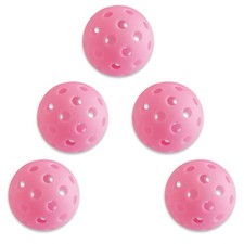 5 Pickleballs Indoor 74mm Luminous Pickle Balls H2H2