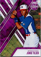 2017 Panini Elite Extra Edition #183 Junio Tilien Aspirations Purple #/200