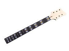DIY Electric Guitar Neck 22 Fret 24.75 Inch Rosewood Fretboard Bolt on Heel