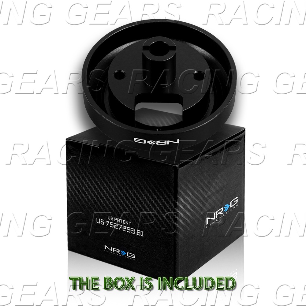 SRK-150H NRG STEERING WHEEL 6-HOLE SHORT HUB THIN ADAPTER FIT 91-05 ACURA NSX