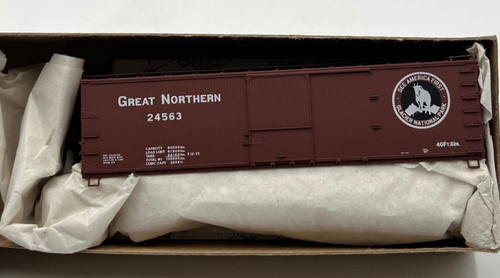 Coche de carga Accurail escala HO 1599 Great Northern GN 40' USRA doble funda | Zustand: New