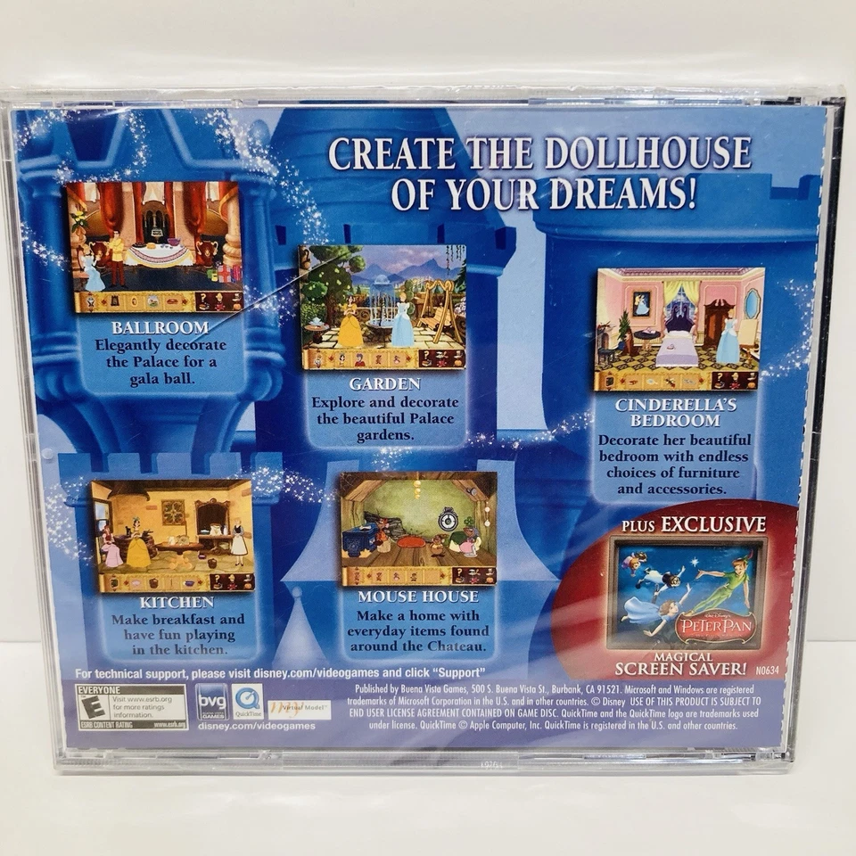 Activity Fun With Disney Cinderella And Friends PC CD Rom Game Kid Game Sealed - Image 2 of 4