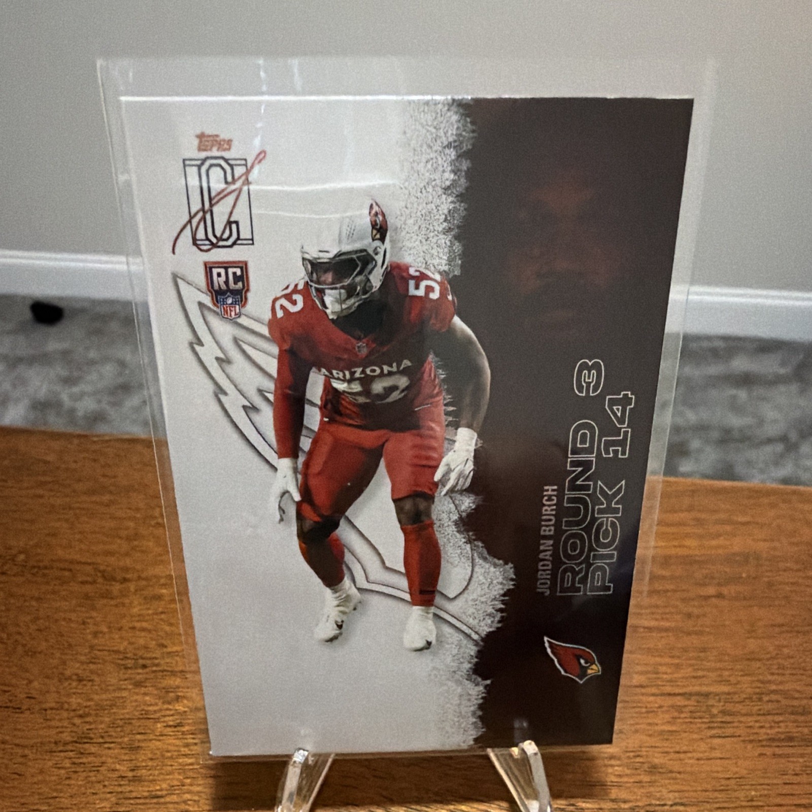 Topps 2025 Signature Class Jordan Burch RC #169 Arizona Cardinals NFL