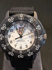LUMINOX Seals Men's used watch analog date white dial black