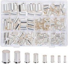 300Pcs Electrical Cable Pin Cord End Terminal Assortment Kit Tinned Copper