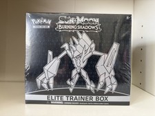 Pokémon TCG Sun & Moon Burning Shadows Elite Trainer Box ETB *small rip*