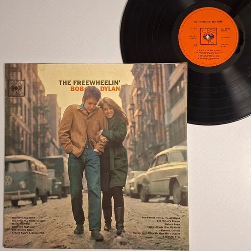 The Freewheelin' Bob Dylan LP UK 1st Stereo Pressing (1963) NM Matrix 1A-1