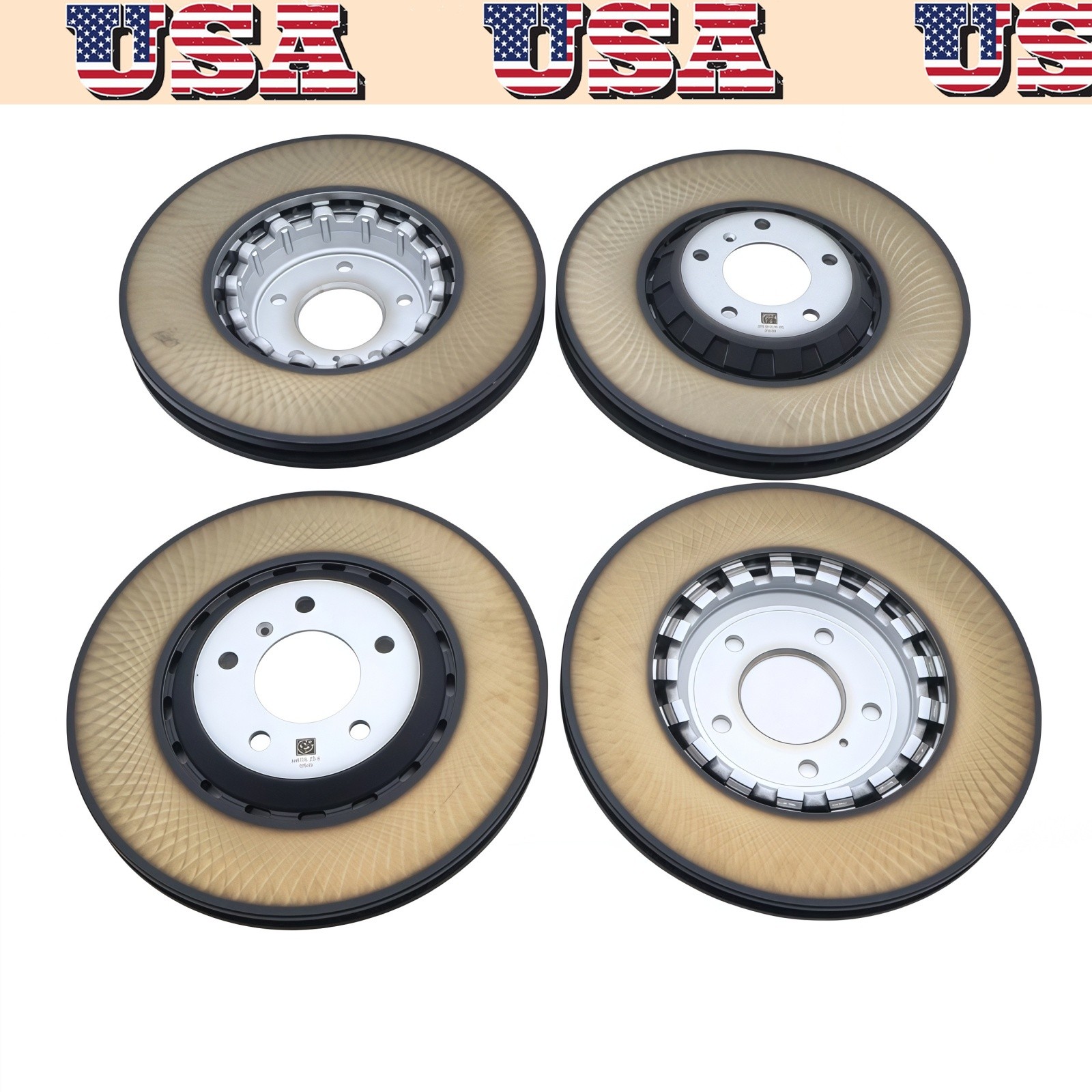 Bentley Bentayga Speed 2016-2023 Front Brake discs 4 pcs P/N 4M0615601N