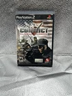 Conflict Global Terror - PlayStation 2 PS2 - CIB Complete W Manual - Tested