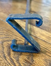 Vintage Branding Iron Letter Z