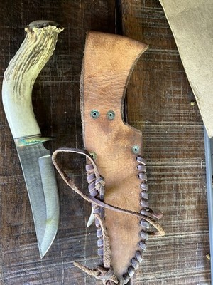 Vintage KEN RICHARDSON CUSTOM Antler Handle vintage 