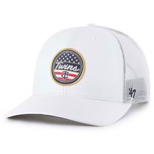 '47 Brand Trucker Minnesota Twins '47 MLB White Adjustable Hat