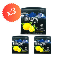 HIMALAYA SALT Sport Mint Candy Extra Cool LEMON Flavor 3 x boxes x 12 pack